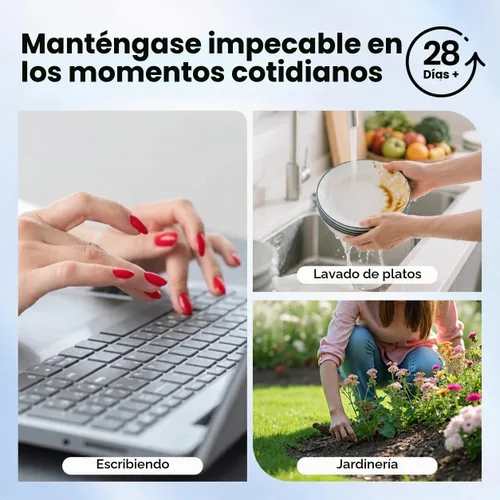 Vista 6 de Beetles - Juego de capa superior y base de gel que no se limpia para esmalte de uñas de gel 2pcs 0.5 fl oz Super Brillante y Larga Duración Soak