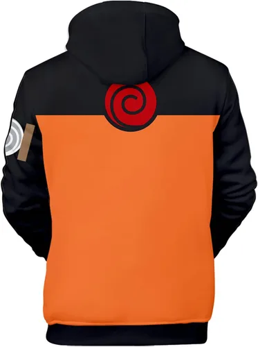 Vista 2 de Disfraz de anime japonés para cosplay para hombres y mujeres, suéter estampado de anime, suéter urbano para hombres y mujeres