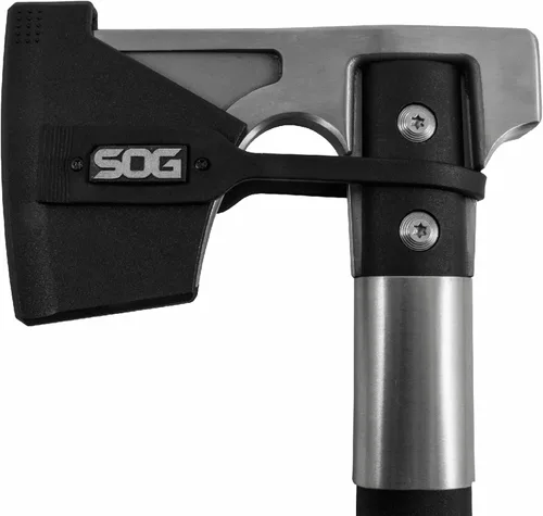 Vista 5 de SOG Hacha para camping Cabeza de corte de 11,5 pulgadas de longitud 3,1 pulgadas (CH1001).