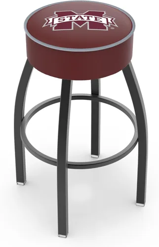 Vista 27 de The Holland Bar Stool Company L8B1-4 Georgia Tech - Taburete giratorio con base antiarrugas, color negro