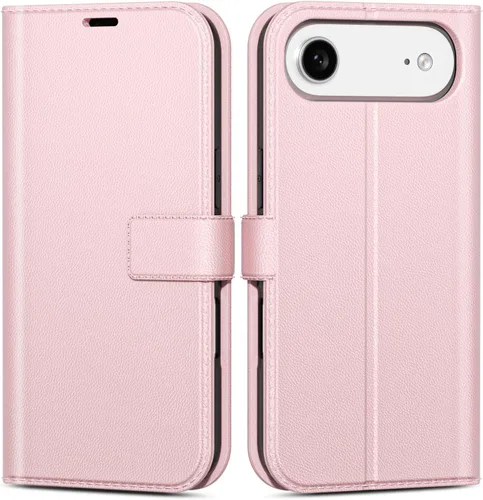 Vista 74 de oakxco Funda tipo cartera para iPhone SE 2022/2020/8/7 con soporte para tarjeta de crédito, funda magnética RFID delgada tipo libro con tapa