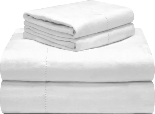Vista 15 de Celeste Home Juego de sábanas tamaño individual XL de 190 GSM, cálido y acogedor, franela 100% algodón preencogida, extra suave, bolsillos