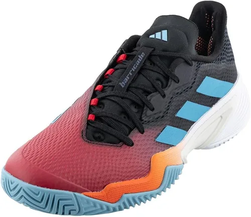 Vista 12 de adidas Zapatillas de tenis Barricade Clay para hombre Fusión ártica/Limón úcido/Wonder Clay