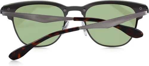 Vista 3 de MERRYS hombres y mujeres clásico retro remache gafas de sol 100 UV S8208