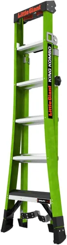 Vista 23 de Little Giant King Kombo XT, escalera extensible multiposición, 13936-071