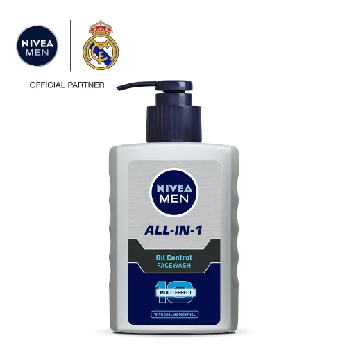 Vista 2 de Nivea Lavado facial todo en uno para hombre con control de aceite - 5.1 fl oz