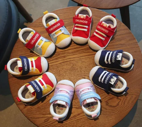 Vista 6 de DEBAIJIA - Zapatos para el bebé que camina por primera vez 1-4 Años Zapatos de Niño Zapatillas de Niño Infantil