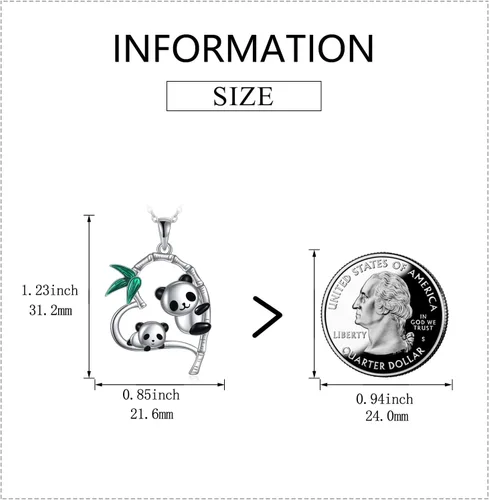 Vista 2 de AXELUNA Collar de vaca de cristal con círculo azul para mujer, plata de ley 925, regalo de vaca, joyería de cumpleaños para ella niña