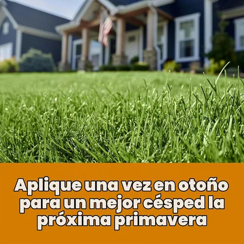 Vista 9 de Scotts Turf Builder WinterGuard Fall Weed & Feed3, Herbicida Plus Fertilizante de Otoño, 4,000 pies cuadrados, 11.43 libras. Weed Killer Plus