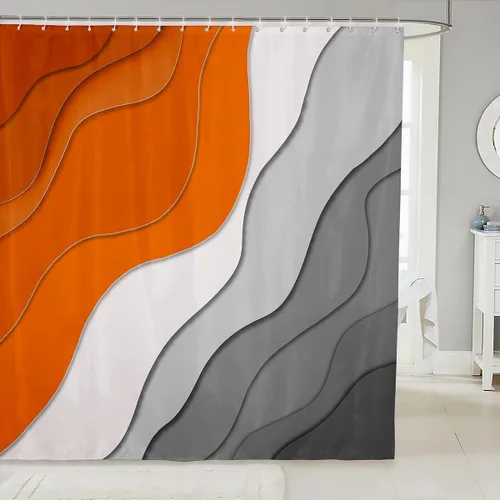 Vista 24 de Decorative White Baseball Shower Curtain Waterproof Polyester Fabric,Red Baseball Bat Bath Curtain Home Bathroom Decor Hanging Curtain with Hooks 72