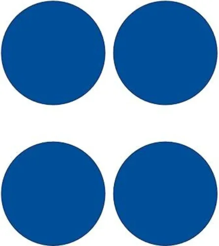 Vista 112 de LiteMark Calcomanías extra pequeñas, puntos de vinilo extraíbles, calcomanías circulares con acabado mate, calcomanías redondas para pared de aula