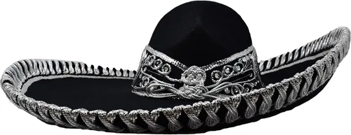 Vista 4 de Sombrero Charro Mariachi Adulto - Mexican Sombreros Mexicanos