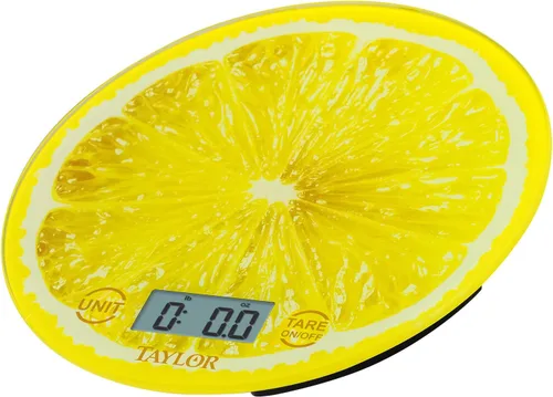 Vista 6 de Taylor Báscula de cocina de cristal cítrico de pomelo rojo