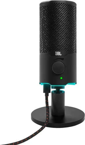 Vista 7 de JBL Quantum Stream Wireless USB-C - Micrófono de transmisión inalámbrico portátil para grabaciones cristalinas, 24 horas de tiempo de grabación