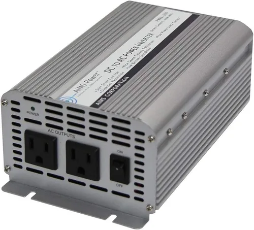 Vista 4 de AIMS Power 2500 vatios, sobretensión de 5000 vatios, tecnología de arranque suave, diseño compacto, económico