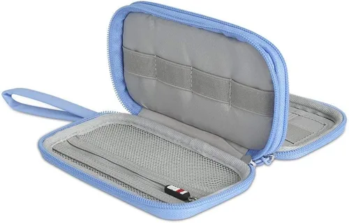 Vista 4 de Hallart - Funda para unidad flash USB, portátil, impermeable, bolsa de accesorios electrónicos para unidades flash USB, tarjetas SD, auriculares