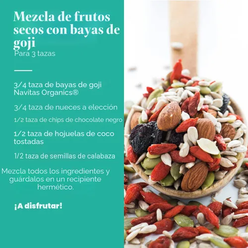 Vista 4 de Navitas Naturals Bayas de goji orgánicas