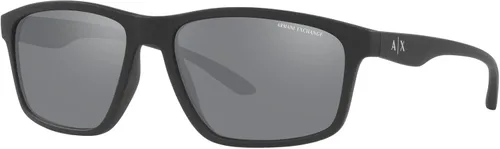 Vista 2 de Armani Exchange Gafas de sol cuadradas Ax4122s para hombre