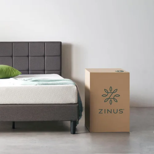 Vista 3 de Zinus Green Tea ActivFresh(R) - Colchón de espuma viscoelástica de 8 pulgadas, tamaño individual, colchón en una caja con embalaje compacto