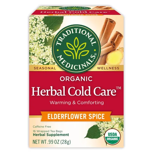 Vista 20 de Traditional Medicinals Té orgánico que respira fácilmente, promueve la salud respiratoria, 16 bolsas de té