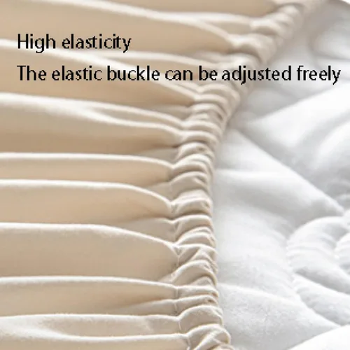 Vista 4 de FCLDESHOP Sábana elástica de bolsillo profundo, sábanas gruesas con impresión acolchada, para dormitorio de niño y niña, impermeable, barrera