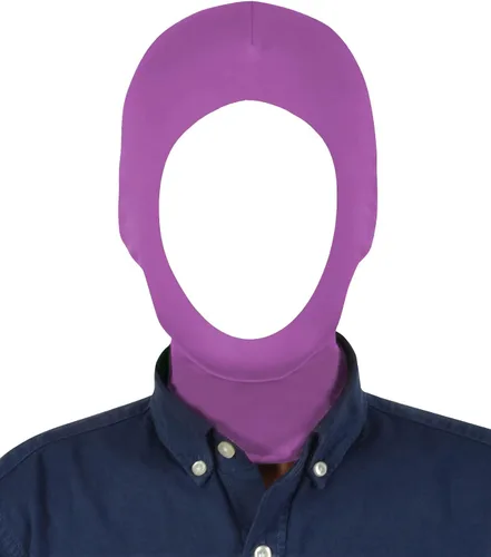 Vista 9 de Aniler Máscara unisex de elastano de cara abierta para Halloween, máscara elástica para disfraz de cosplay con capucha