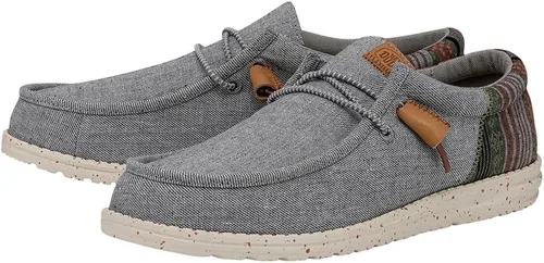 Vista 3 de Hey Dude mens Wally Funk Baja