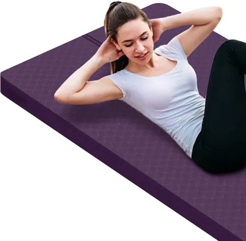 Vista 20 de nuveti Tapete Grande para Ejercicios - Tapete de Yoga de 15mm/20mm/30mm de Grosor Tapete de Ejercicios para Fitness, Yoga, Pilates, Estiramientos