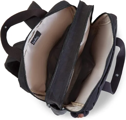 Vista 3 de Kipling Audrie Mochila Pañalera Negro Tonal (Tonal Negro)