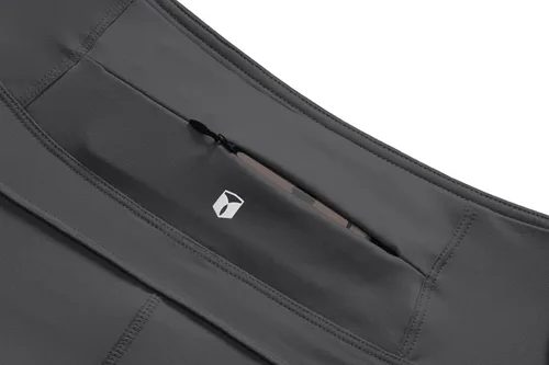 Vista 6 de Tough Mode - Pantalones cortos para mujer, ligeros, con forro de malla, 3 pulgadas, bolsillo con cremallera, para hacer ejercicio, correr