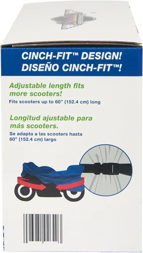 Vista 7 de Detailer's Preference Funda de poliéster para scooter, protección contra la intemperie resistente, diseño sin arañazos, bolsa de almacenamiento