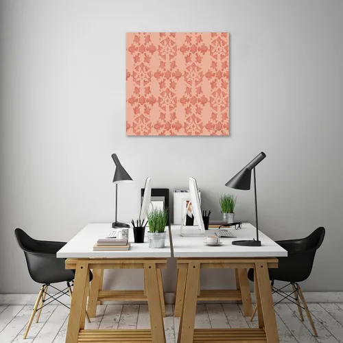 Vista 6 de Jaxson Rea "Vintage Petals Pattern VB Gallery Wrapped Canvas by Katie Pertiet, 12" x 12