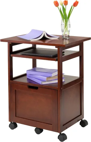 Vista 11 de Winsome Wood carro/soporte para impresora con espacio para teclado