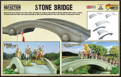 Vista 5 de Warlord Bolt Action Stone 1:56 WWII - Kit de modelo de diorama de diorama de guerra militar, pequeño