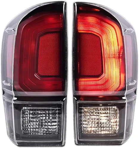 Vista 22 de GRAND ORANGE Conjunto de Luces Traseras Luces Traseras Lámpara de Freno con Bombillas Compatible con Toyota Hilux Pickup Truck 1989-1995 8156089166