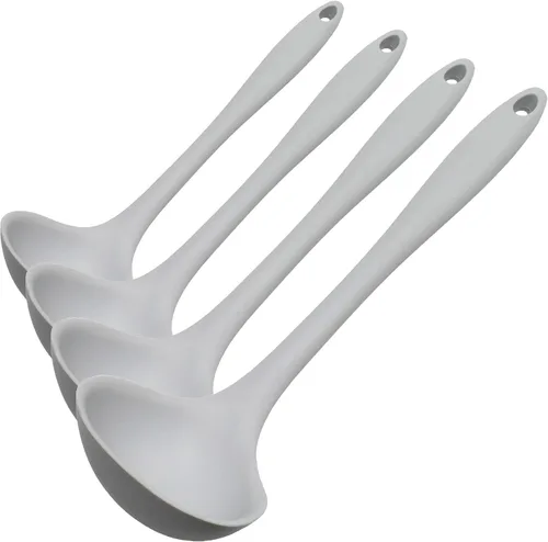 Vista 9 de Chef Craft - Cucharón de silicona de primera calidad, 11.25 pulgadas, negro