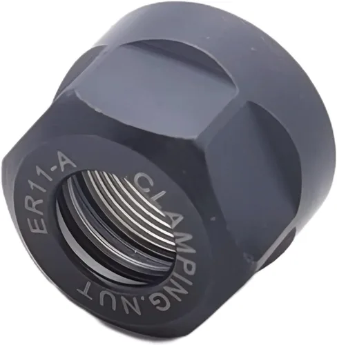 Vista 8 de 4pcs ER11-A Collet Sujeción Tuercas Agujeros para CNC Fresado Chuck Holder Torno