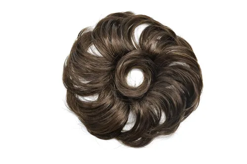 Vista 16 de Extensiones de cabello sintético para mujeres y niñas (1# negro azabache)
