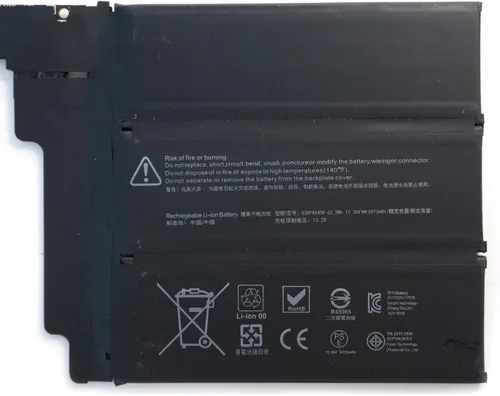 Vista 2 de G3HTA040H G3HTA041H - Batería para portátil compatible con Microsoft Surface Book 2 (15 pulgadas, modelo 1793) serie base de rendimiento