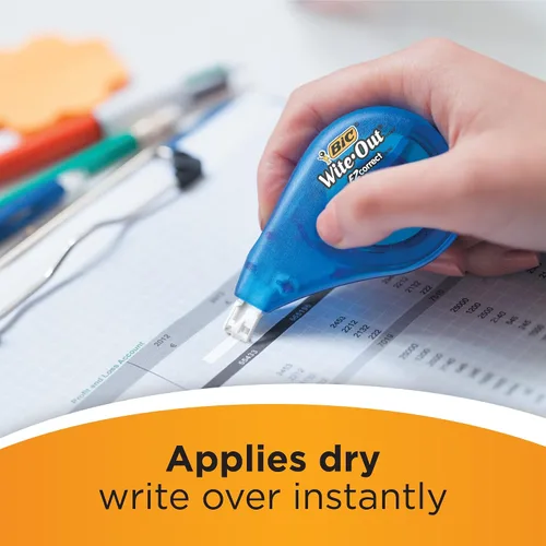 Vista 5 de Bic Cinta correctora Wite Out, 1 cinta