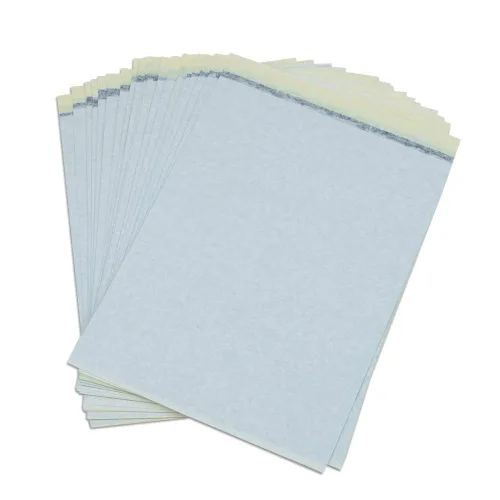 Vista 3 de 40 piezas de máscaras de práctica de tatuaje con kit de papel de transferencia de tatuajes, incluye 30 piezas de tamaño A4, 4 capas, papel