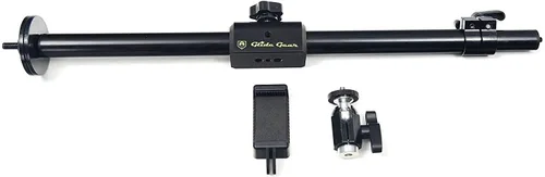 Vista 4 de Glide Gear OH 50 - Soporte superior para DSLR, iPhone, brazo de 36 pulgadas, extensión de trípode, cabeza esférica, metal resistente