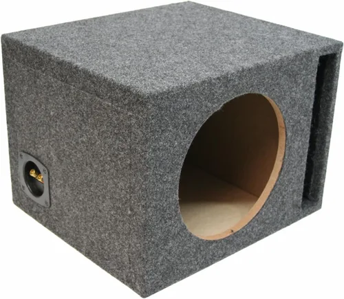 Vista 2 de KICKER Paquete 43C124-N con puerto ventilado estéreo universal para automóvil de 12 pulgadas Comp C12 Sub Box Enclosure - Final 4 Ohm