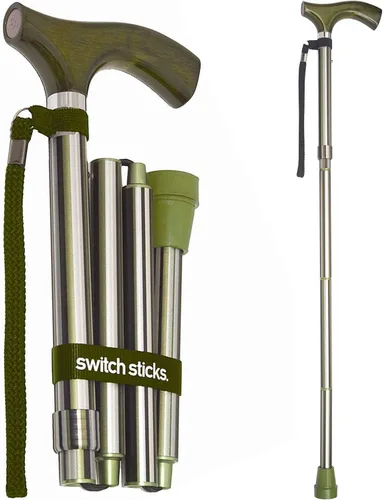 Vista 6 de Bastón plegable para caminar Switch Sticks para mujeres y hombres