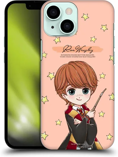 Vista 12 de Head Case Designs Funda rígida con licencia oficial de Harry Potter Draco Malfoy Deathly Hallows XXXVII compatible con Apple iPhone 13 Mini