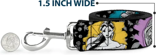 Vista 6 de BUCKLE-DOWN Pet Leash – bandera americana Vivid close-up