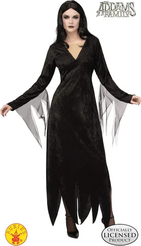 Vista 3 de Disfraz de Morticia Addams para mujer