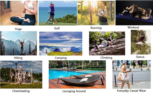 Vista 2 de Faldas deportivas para mujer, para gimnasio, yoga, entrenamiento, correr, tenis, fitness, pantalones cortos de mariposa fluidos, para correr