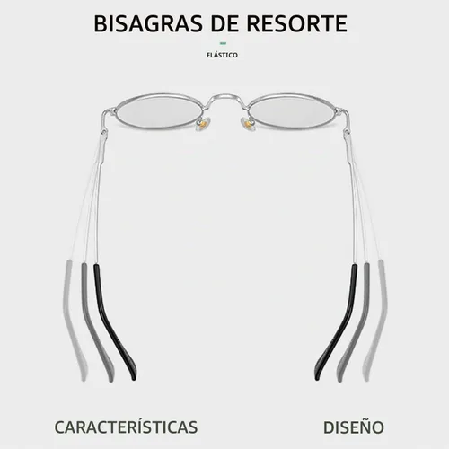 Vista 3 de Kursan Pequeñas gafas redondas claras sin prescripción del marco del círculo de los vidrios 01 Dorado