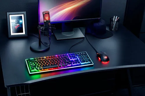 Vista 8 de Trust Gaming GXT 256 Exxo - Micrófono de transmisión USB para PC, portátil y PS4, color negro